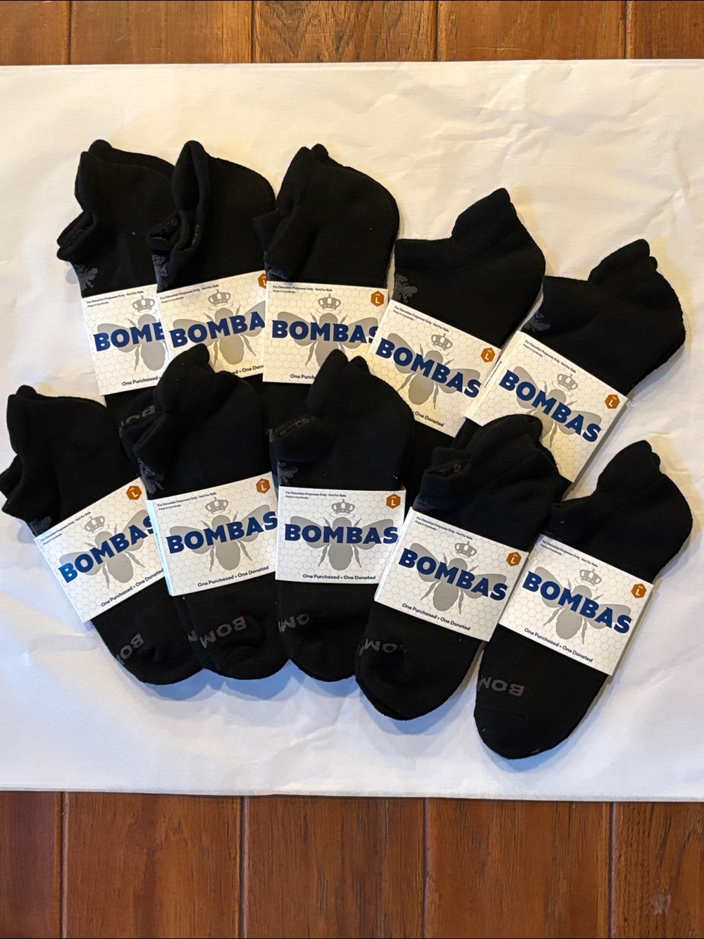 10 Pair Bombas Ankle Socks